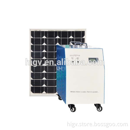 50WP Solar Power Equipment\Home Solar System\Portable Solar Power System